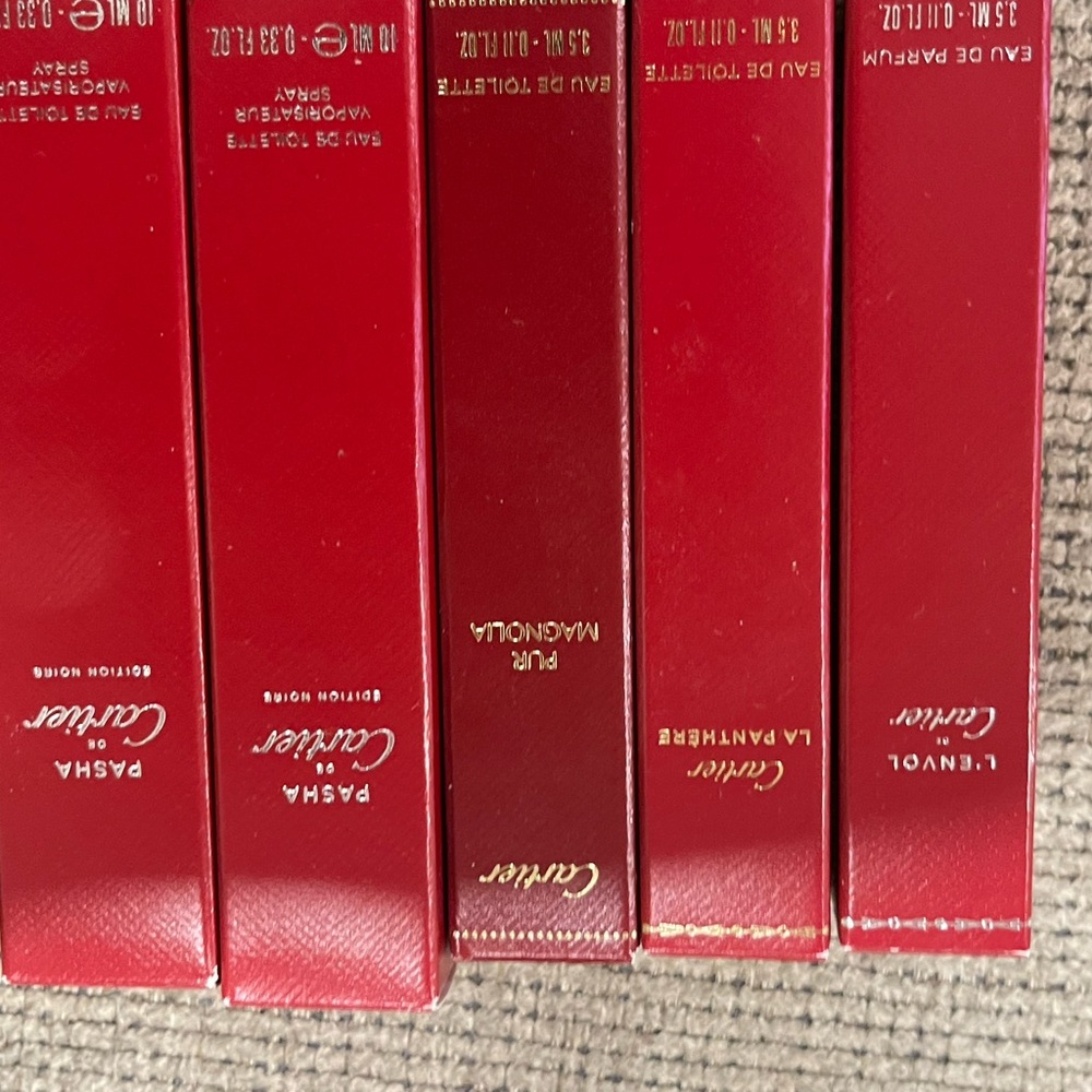 Cartier Red Book Collection